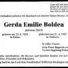 Sturm Gerda Emilie 1923-1997 Todesanzeige